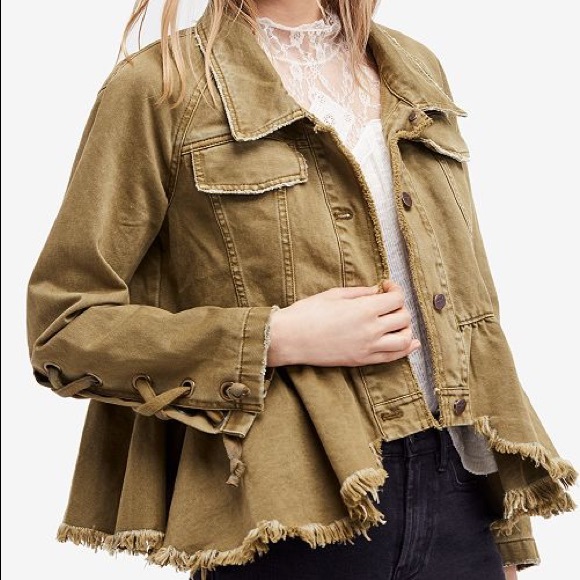 Free People Jackets & Blazers - Free People Willow Denim Jacket